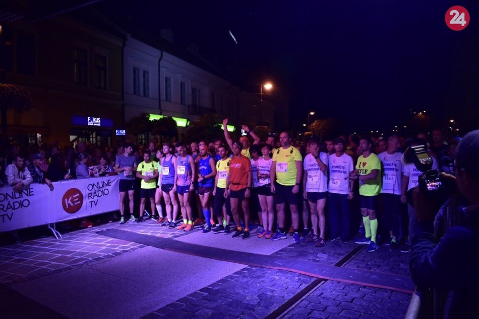V OBRAZOCH: Košice Night Run 2019